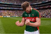 6 August 2016; Aidan O'Shea of Mayo celebrates after the GAA Football All-Ireland Senior Championship Quarter-Final match between Mayo and Tyrone at Croke Park in Dublin. Photo by Piaras Ó Mídheach/Sportsfile