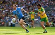 6 August 2016; Paul Flynn of Dublin in action against Frank McGlynn of Donegal during the GAA Football All-Ireland Senior Championship Quarter-Final match between Dublin and Donegal at Croke Park in Dublin. Photo by Ray McManus/Sportsfile