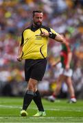 6 August 2016; Referee David Gough  during the GAA Football All-Ireland Senior Championship Quarter-Final match between Mayo and Tyrone at Croke Park in Dublin. Photo by Ray McManus/Sportsfile