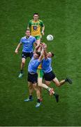 6 August 2016; Paul Flynn, left, and Ciarán Kilkenny of Dublin in action against Ciarán Gillespie of Donegal during the GAA Football All-Ireland Senior Championship Quarter-Final match between Dublin and Donegal at Croke Park in Dublin. Photo by Daire Brennan/Sportsfile
