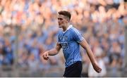 6 August 2016; Brian Fenton of Dublin leaves the field after being shown a black card by referee Ciarán Branagan during the GAA Football All-Ireland Senior Championship Quarter-Final match between Dublin and Donegal at Croke Park in Dublin. Photo by Piaras Ó Mídheach/Sportsfile