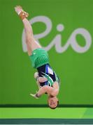 6 August 2016; Kieran Behan of Ireland in action during the Men's Artistic Gymnastics Qualification in the Rio Olympic Arena, Barra de Tijuca, during the 2016 Rio Summer Olympic Games in Rio de Janeiro, Brazil. Photo by Brendan Moran/Sportsfile