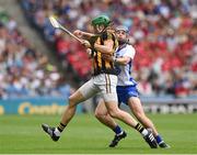 7 August 2016; Shane Prendergast of Kilkenny in action against Colin Dunford of Waterford during the GAA Hurling All-Ireland Senior Championship Semi-Final match between Kilkenny and Waterford at Croke Park in Dublin. Photo by Ray McManus/Sportsfile