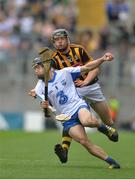7 August 2016; Jamie Barron of Waterford in action against Walter Walsh of Kilkenny during the GAA Hurling All-Ireland Senior Championship Semi-Final match between Kilkenny and Waterford at Croke Park in Dublin. Photo by Eóin Noonan/Sportsfile