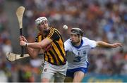 7 August 2016; Lester Ryan of Kilkenny in action against Jamie Barron of Waterford during the GAA Hurling All-Ireland Senior Championship Semi-Final match between Kilkenny and Waterford at Croke Park in Dublin. Photo by Ray McManus/Sportsfile