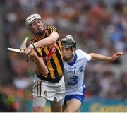 7 August 2016; Lester Ryan of Kilkenny in action against Jamie Barron of Waterford during the GAA Hurling All-Ireland Senior Championship Semi-Final match between Kilkenny and Waterford at Croke Park in Dublin. Photo by Ray McManus/Sportsfile