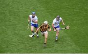 7 August 2016; Pádraig Walsh of Kilkenny in action against Michael Walsh, left, and Jake Dillon of Waterford during the GAA Hurling All-Ireland Senior Championship Semi-Final match between Kilkenny and Waterford at Croke Park in Dublin. Photo by Daire Brennan/Sportsfile