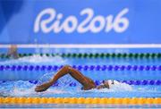 7 August 2016; Coralie Balmy of France competes in the heats of the women's 400m freestyle event at the Olympic Aquatic Stadium during the 2016 Rio Summer Olympic Games in Rio de Janeiro, Brazil. Photo by Stephen McCarthy/Sportsfile