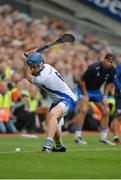 7 August 2016; Austin Gleeson of Waterford hits a sideline cut wide late in the second half during the GAA Hurling All-Ireland Senior Championship Semi-Final match between Kilkenny and Waterford at Croke Park in Dublin. Photo by Piaras Ó Mídheach/Sportsfile