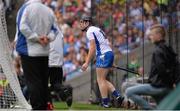 7 August 2016; Kevin Moran of Waterford makes his way back to the pitch after missing a goal chance in the second half during the GAA Hurling All-Ireland Senior Championship Semi-Final match between Kilkenny and Waterford at Croke Park in Dublin. Photo by Piaras Ó Mídheach/Sportsfile
