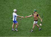 7 August 2016; Shane Fives of Waterford shakes hands with Shane Prendergast of Kilkenny after the GAA Hurling All-Ireland Senior Championship Semi-Final match between Kilkenny and Waterford at Croke Park in Dublin. Photo by Daire Brennan/Sportsfile
