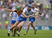7 August 2016; Michael Walsh of Waterford in action against Shane Prendergast of Kilkenny during the GAA Hurling All-Ireland Senior Championship Semi-Final match between Kilkenny and Waterford at Croke Park in Dublin. Photo by Piaras Ó Mídheach/Sportsfile