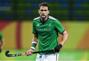 7 August 2016; Paul Gleghorne of Ireland during their Pool B match against the Netherlands at the Olympic Hockey Centre, Deodoro, during the 2016 Rio Summer Olympic Games in Rio de Janeiro, Brazil. Photo by Brendan Moran/Sportsfile