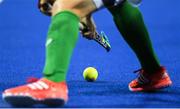 7 August 2016; General view of a hockey ball and stick during a match at the Olympic Hockey Centre, Deodoro, during the 2016 Rio Summer Olympic Games in Rio de Janeiro, Brazil. Photo by Brendan Moran/Sportsfile