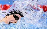 7 August 2016; Katie Ledecky of USA on her way to winning the final of the Women's 400m Freestyle at the Olympic Aquatic Stadium during the 2016 Rio Summer Olympic Games in Rio de Janeiro, Brazil. Photo by Stephen McCarthy/Sportsfile