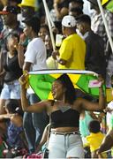 7 August 2016;  Fans of Jamaica Tallawahs during Match 34 of the Hero Caribbean Premier League (CPL) – Final at Warner Park in Basseterre, St Kitts. Photo by Randy Brooks/Sportsfile