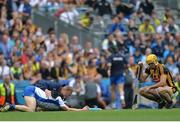 7 August 2016; A dejected Colin Fennelly of Kilkenny after taking down Jamie Barron of Waterford resulting in a Waterford free towards the end of the game during the GAA Hurling All-Ireland Senior Championship Semi-Final match between Kilkenny and Waterford at Croke Park in Dublin. Photo by Eóin Noonan/Sportsfile