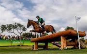 8 August 2016; Clare Abbott of Ireland on Euro Prince in action during the Eventing Team Cross Country at the Olympic Equestrian Centre, Deodoro during the 2016 Rio Summer Olympic Games in Rio de Janeiro, Brazil. Photo by Ramsey Cardy/Sportsfile