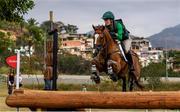 8 August 2016; Clare Abbott of Ireland on Euro Prince in action during the Eventing Team Cross Country at the Olympic Equestrian Centre, Deodoro during the 2016 Rio Summer Olympic Games in Rio de Janeiro, Brazil. Photo by Ramsey Cardy/Sportsfile