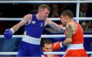 8 August 2016; Paddy Barnes of Ireland, left, in action against Samuel Carmona Heredia of Spain during their Light-Flyweight preliminary round of 32 bout in the Riocentro Pavillion 6 Arena during the 2016 Rio Summer Olympic Games in Rio de Janeiro, Brazil. Photo by Stephen McCarthy/Sportsfile
