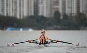 8 August 2016; Katherine Copeland, left, and Charlotte Taylor of Great Britain in action during the Women's Lightweight Double Sculls heats in Lagoa Stadium, Copacabana, during the 2016 Rio Summer Olympic Games in Rio de Janeiro, Brazil. Photo by Brendan Moran/Sportsfile