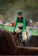 8 August 2016; Jonty Evans of Ireland on Cooley Rorkes Drift in action during the Eventing Team Cross Country at the Olympic Equestrian Centre, Deodoro during the 2016 Rio Summer Olympic Games in Rio de Janeiro, Brazil. Photo by Ramsey Cardy/Sportsfile