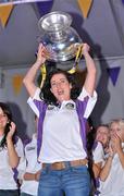 13 September 2010; Wexford's Claire O' Connor. Wexford team return home as Gala All-Ireland Senior Camogie Champions, Wexford Quay, Wexford. Picture credit: Barry Cregg / SPORTSFILE