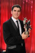 15 October 2010; Bernard Brogan, Dublin, with his GAA Football All-Star Player of the Year award during the 2010 GAA All-Stars Awards, sponsored by Vodafone. Citywest Hotel & Conference Centre, Saggart, Co. Dublin. Picture credit: Brendan Moran / SPORTSFILE