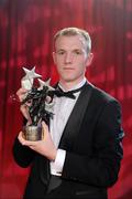 15 October 2010; Lar Corbett, Tipperary,with his GAA Hurling All-Star Player of the Year award, during the 2010 GAA All-Stars Awards, sponsored by Vodafone. Citywest Hotel & Conference Centre, Saggart, Co. Dublin. Picture credit: Ray McManus / SPORTSFILE