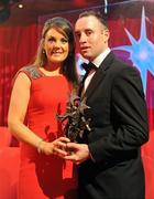15 October 2010; Eoin Kelly, Tipperary, with his GAA Hurling All-Star award, and fiancee Sarah Maher during the 2010 GAA All-Stars Awards, sponsored by Vodafone. Citywest Hotel & Conference Centre, Saggart, Co. Dublin. Picture credit: Brendan Moran / SPORTSFILE