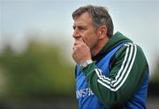 17 October 2010; Moorefield manager Jack Sheedy during the game. Kildare County Senior Football Championship Final, Sarsfields v Moorefield, St Conleth's Park, Newbridge, Co. Kildare. Picture credit: Barry Cregg / SPORTSFILE