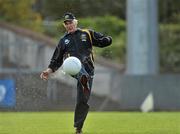 19 October 2010; Australia head coach Mick Malthouse  kicks a ball during International Rules squad training ahead of their first match against Ireland on Saturday. Australia International Rules squad training, Páirc Uí Rinn, Cork. Picture credit: Barry Cregg / SPORTSFILE