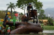 8 August 2016; Astier Nicolas of France on Piaf De B'Neville in action during the Eventing Team Cross Country at the Olympic Equestrian Centre, Deodoro during the 2016 Rio Summer Olympic Games in Rio de Janeiro, Brazil. Photo by Ramsey Cardy/Sportsfile