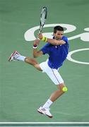 7 August 2016; Novak Djokovic of Serbia in action during the 2016 Rio Summer Olympic Games in Rio de Janeiro, Brazil. Photo by Ramsey Cardy/Sportsfile