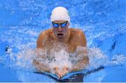 9 August 2016; Nicholas Quinn of Ireland in action during the Men's 200m breaststroke heats in the Olympic Aquatic Stadium, Barra de Tijuca, during the 2016 Rio Summer Olympic Games in Rio de Janeiro, Brazil. Photo by Ramsey Cardy/Sportsfile