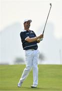 9 August 2016; Padraig Harrington of Ireland in action during a practice round ahead of the Men's Strokeplay competition at the Olympic Golf Course, Barra de Tijuca, during the 2016 Rio Summer Olympic Games in Rio de Janeiro, Brazil. Photo by Brendan Moran/Sportsfile