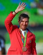 9 August 2016; Silver medalist Philip Duton of USA following the Eventing Individual Jumping Final at the Olympic Equestrian Centre, Deodoro, during the 2016 Rio Summer Olympic Games in Rio de Janeiro, Brazil. Photo by Stephen McCarthy/Sportsfile