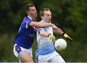 9 August 2016; Michael Gerard Connery of Argentina in action against Thomas Keane of Chicago during the Etihad Airways GAA World Games 2016 - Day 1 at UCD in Dublin. Photo by Cody Glenn/Sportsfile