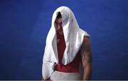 9 August 2016; David Oliver Joyce of Ireland after his defeat to Albert Selimov of Azerbaijan in their Lightweight preliminary round of 32 bout in the Riocentro Pavillion 6 Arena, Barra da Tijuca, during the 2016 Rio Summer Olympic Games in Rio de Janeiro, Brazil. Photo by Ramsey Cardy/Sportsfile