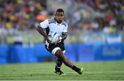 9 August 2016; Josua Tuisova of Fiji on his way to scoring a try during the Men's Pool A Rugby Sevens match between Fiji and Argentina at the Deodoro Stadium during the 2016 Rio Summer Olympic Games in Rio de Janeiro, Brazil. Photo by Stephen McCarthy/Sportsfile