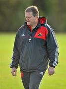 19 October 2010; Munster scrum coach Paul McCarthy during squad training ahead of their Celtic League game against Benetton Treviso on Friday night. Munster Rugby squad training, University of Limerick, Limerick. Picture credit: Brendan Moran / SPORTSFILE
