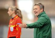 21 October 2010; Republic of Ireland manager Harry Kenny. UEFA European Women's U17 Championship First Qualifying Round, Republic of Ireland v Czech Republic, Mourneview Park, Lurgan, Co. Armagh. Picture credit: Oliver McVeigh / SPORTSFILE