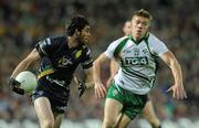 23 October 2010; Tyson Goldsack, Australia, in action against Tommy Walsh, Ireland. Irish Daily Mail International Rules Series 1st Test, Ireland v Australia, Gaelic Grounds, Limerick. Picture credit: Diarmuid Greene / SPORTSFILE