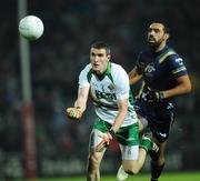23 October 2010; Graham Canty, Ireland, in action against Adam Goodes, Australia. Irish Daily Mail International Rules Series 1st Test, Ireland v Australia, Gaelic Grounds, Limerick. Picture credit: Ray McManus / SPORTSFILE