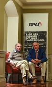 11 August 2016; Former Cork dual star of the 1970s and early 1980s, Ray Cummins, and Mayo’s Paddy Prendergast, a surviving member of the successful 1951 All-Ireland winning side have been unveiled as the GPA Lifetime Achievement Award winners for 2016. They will receive their honours at the annual GPA Former Players Event in Croke Park the afternoon before the All-Ireland football final, on Saturday September 17. Meadowlands Hotel, Tralee, Co Kerry. Photo by Matt Browne/Sportsfile