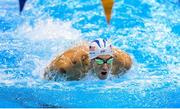 10 August 2016; Michael Phelps of USA competes in the heats of the Men's 200m Individual Medley at the Olympic Aquatic Stadium during the 2016 Rio Summer Olympic Games in Rio de Janeiro, Brazil. Photo by Ramsey Cardy/Sportsfile