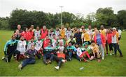 10 August 2016; The Oman and Middle East teams pose for a picture after the games during the Etihad Airways GAA World Games 2016 - Day 2 at UCD in Dublin. Photo by Sam Barnes/Sportsfile