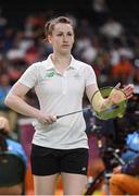 11 August 2016; Chloe Magee of Ireland ahead her Women's Singles Group Play Stage - Group P match in the Riocentro Pavillion 4 Arena, Barra da Tijuca, during the 2016 Rio Summer Olympic Games in Rio de Janeiro, Brazil. Photo by Ramsey Cardy/Sportsfile