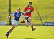 24 October 2010; Jody Merrigan, Rathnew, in action against James Hegarty, Skyrne. AIB GAA Football Leinster Club Senior Championship Quarter-Final, Skyrne v Rathnew, Pairc Tailteann, Navan, Co. Meath. Picture credit: Barry Cregg / SPORTSFILE