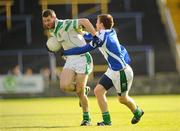 24 October 2010; Ronan Sweeney, Moorefield, in action against Hugh Coghlan, Portlaoise, AIB GAA Football Leinster Club Senior Championship Quarter-Final, Moorefield v Portlaoise, O'Moore Park, Portlaoise, Co. Laois. Picture credit: Stephen McCarthy / SPORTSFILE